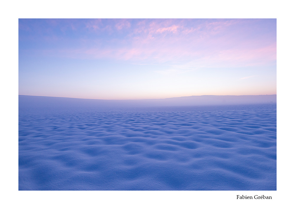 photographie de paysage hivernal sur les plateaux du haut-Doubs